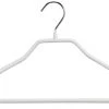 MAWA MAWA HANGERS BodyForm, 42-LS, Pant Bar Hanger, White