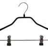 MAWA BodyForm, 42-LK, Pant Bar With Clips, Black
