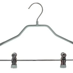MAWA BodyForm, 42-LK, Pant Bar With Clips, Silver