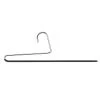 MAWA MAWA HANGERS Reverse Trouser Hanger, KH-35U, Single Rod, Black 2 MAWA MAWA HANGERS Reverse Trouser Hanger, KH-35U, Single Rod, Black