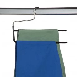 MAWA Trouser Hanger, KH-2, Double Rod, Black
