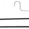 MAWA Trouser Hanger, KH-2, Double Rod, Black