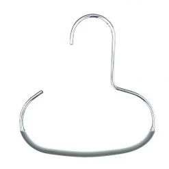 MAWA MAWA HANGERS Semi Round Scarf Hook, G-1, Silver