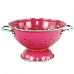 Calypso Basics Powder Coated Colanders, Various Sizes, Magenta