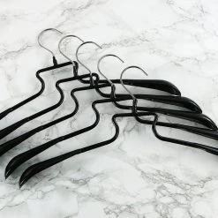 MAWA HE/SHE Series Clothing Hanger, Black MAWA HANGERS