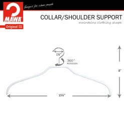 MAWA Silhouette, 41-F, Hanger, White