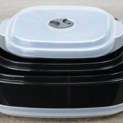 Reston Lloyd Ltd. Microwave Cookware & Storage Set, Black