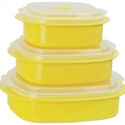 Reston Lloyd Ltd. Microwave Cookware & Storage Set, Lemon CALYPSO BASICS