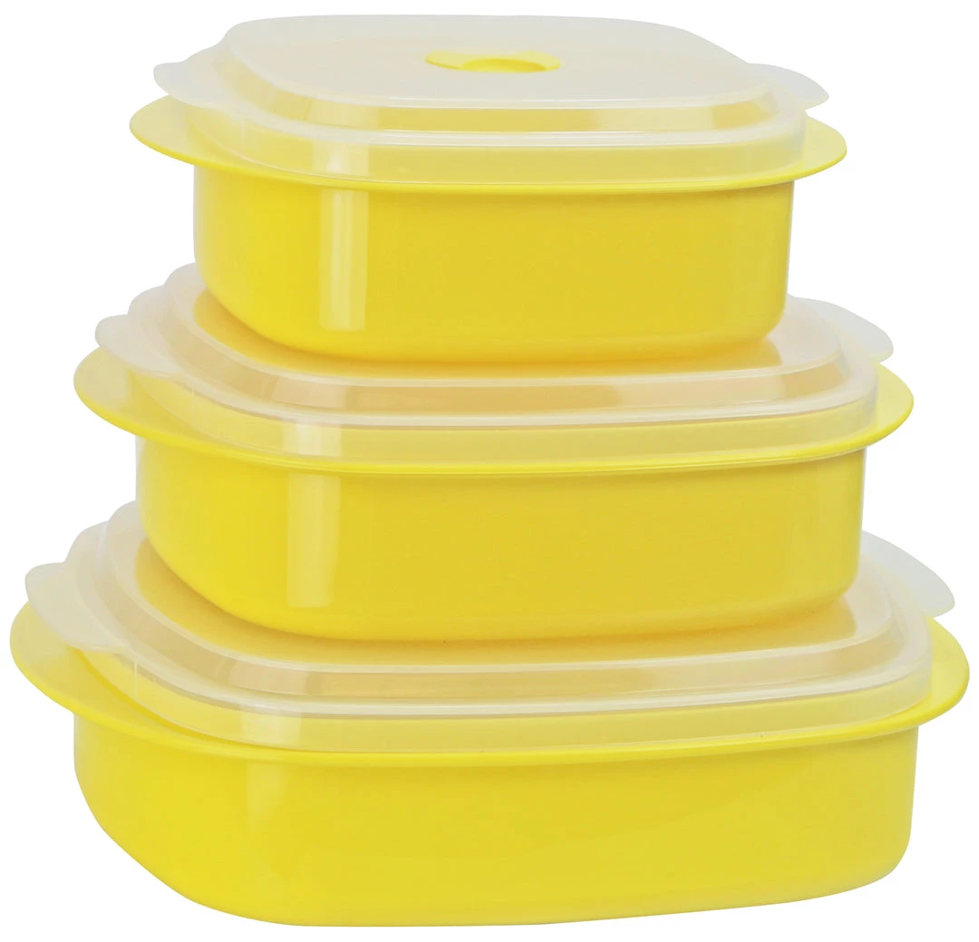 Reston Lloyd Ltd. Microwave Cookware & Storage Set, Lemon CALYPSO BASICS 3 Reston Lloyd Ltd. Microwave Cookware & Storage Set, Lemon CALYPSO BASICS