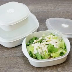 Reston Lloyd Ltd. Microwave Cookware & Storage Set, White