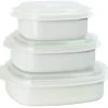 Reston Lloyd Ltd. Microwave Cookware & Storage Set, White