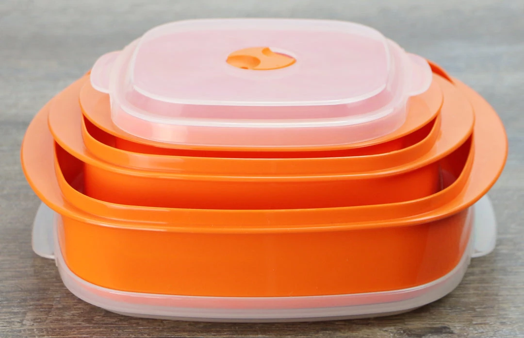 Reston Lloyd Ltd. Microwave Cookware & Storage Set, Orange CALYPSO BASICS 5 Reston Lloyd Ltd. Microwave Cookware & Storage Set, Orange CALYPSO BASICS