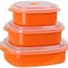 Reston Lloyd Ltd. Microwave Cookware & Storage Set, Orange CALYPSO BASICS 2 Reston Lloyd Ltd. Microwave Cookware & Storage Set, Orange CALYPSO BASICS