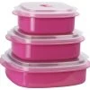 Reston Lloyd Ltd. Microwave Cookware & Storage Set, Magenta CALYPSO BASICS 2 Reston Lloyd Ltd. Microwave Cookware & Storage Set, Magenta CALYPSO BASICS