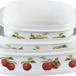 Reston Lloyd Ltd. Microwave Cookware & Storage Set, Harvest Apples CALYPSO BASICS
