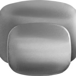 Reston Lloyd Ltd. Set Of 2, Insulated Counter Mat, Stainless Steel CALYPSO BASICS