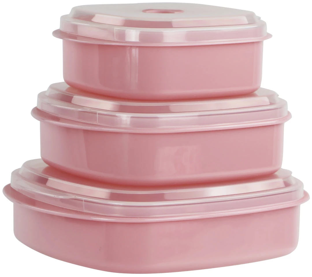 Reston Lloyd Ltd. Microwave Cookware & Storage Set, PInk CALYPSO BASICS 3 Reston Lloyd Ltd. Microwave Cookware & Storage Set, PInk CALYPSO BASICS