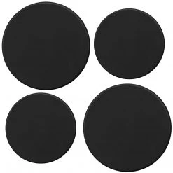 Reston Lloyd Ltd. Calypso Basics By Reston Lloyd, Tin Burner Cover Set, Black