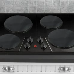 Reston Lloyd Ltd. Calypso Basics By Reston Lloyd, Tin Burner Cover Set, Black