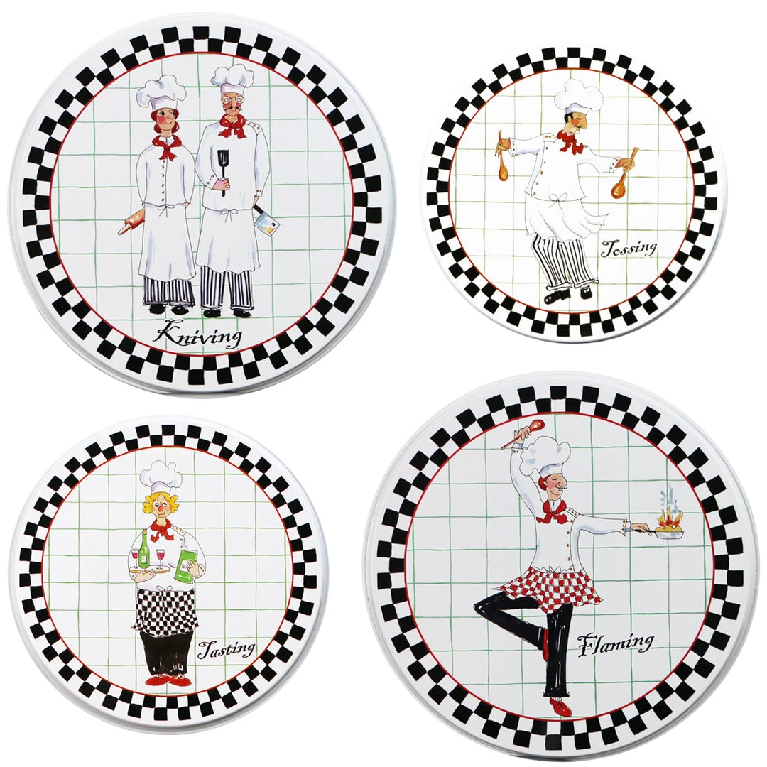 Reston Lloyd Ltd. CALYPSO BASICS Tin Burner Cover Set, Night Shift 3 Reston Lloyd Ltd. CALYPSO BASICS Tin Burner Cover Set, Night Shift