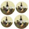 Reston Lloyd Ltd. CALYPSO BASICS Tin Burner Cover Set, Wine & Vine 2 Reston Lloyd Ltd. CALYPSO BASICS Tin Burner Cover Set, Wine & Vine