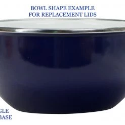 Reston Lloyd 6 Piece Large Bowl Set - Replacement Lids Bowl Sets & Lids