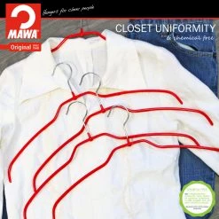 MAWA Silhouette Ultra Thin, 42-FT, Hanger, Red