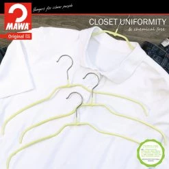 MAWA Silhouette Ultra Thin, 42-FT, Hanger, Yellow