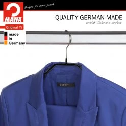 MAWA Silhouette, 41-FRS, Pant Bar/Skirt Hook Hanger, Black 14 MAWA Silhouette, 41-FRS, Pant Bar/Skirt Hook Hanger, Black