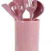 Calypso Basics 6pc Utensil Set, Pink