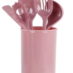 Calypso Basics 6pc Utensil Set, Pink