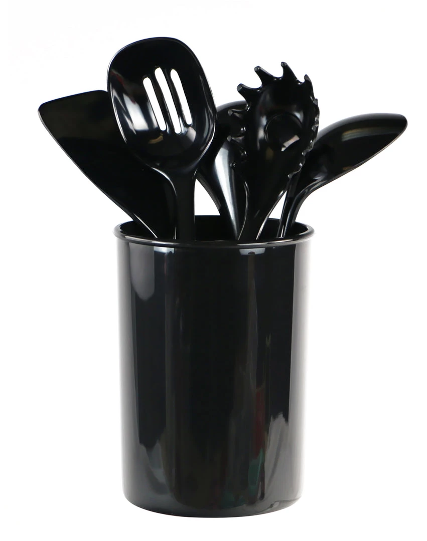 Calypso Basics 6pc Utensil Set, Black 3 Calypso Basics 6pc Utensil Set, Black
