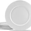 Reston Lloyd Ltd. 6pc Melamine Dinner Plate Set, White CALYPSO BASICS