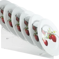 Reston Lloyd Ltd. 6pc Melamine Salad Plate Set, Harvest Apples CALYPSO BASICS