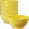 Reston Lloyd Ltd. 6pc Melamine Bowl Set, Lemon CALYPSO BASICS