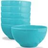 Reston Lloyd Ltd. CALYPSO BASICS 6pc Melamine Bowl Set, Turquoise