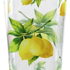Calypso Basics Fresh Lemons, Acrylic Drinkware, 19oz Ice Tea Glass, Set Of 6