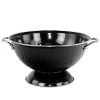 Calypso Basics Powder Coated Colanders, Various Sizes, Black