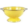 Calypso Basics Powder Coated Colanders, Various Sizes, Lemon