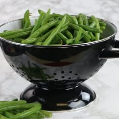 Reston Lloyd Ltd. CALYPSO BASICS Black Enamel Colander, Multiple Sizes