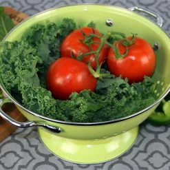 Calypso Basics Powder Coated Colanders, Various Sizes, Lime 16 Calypso Basics Powder Coated Colanders, Various Sizes, Lime