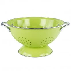 Calypso Basics Powder Coated Colanders, Various Sizes, Lime