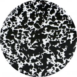 Reston Lloyd Ltd. 8" Enamel On Steel Burner Cover, Black Marble