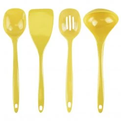 Reston Lloyd Ltd. 4pc Melamine Utensil Set, Lemon