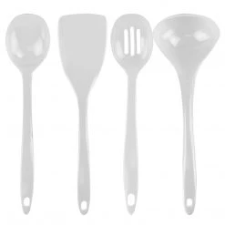 Reston Lloyd Ltd. 4pc Melamine Utensil Set, White