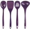 Reston Lloyd Ltd. CALYPSO BASICS 4pc Melamine Utensil Set, Plum