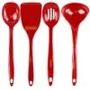 Reston Lloyd Ltd. 4pc Melamine Utensil Set, Red CALYPSO BASICS