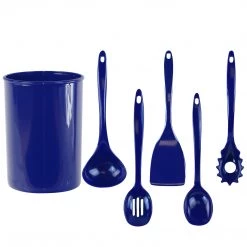 Calypso Basics 6pc Utensil Set, Indigo