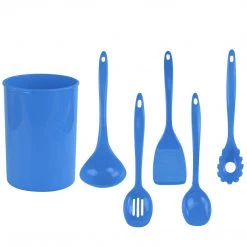 Calypso Basics 6pc Utensil Set, Azure
