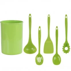 Calypso Basics 6pc Utensil Set, Lime